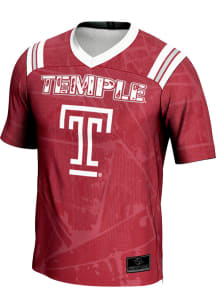ProSphere Temple Owls Youth Red Vigor Football Jersey