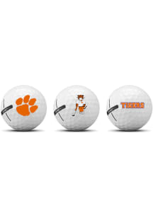 Clemson Tigers 3 Pack Golf Balls