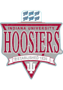 Indiana Hoosiers Nineties Stickers - Red