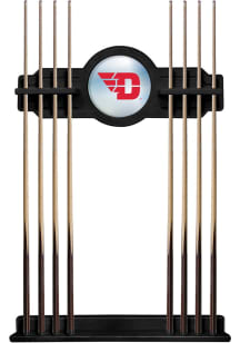 Dayton Flyers Solid Wood Cue Rack Pool Table