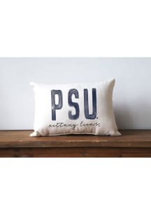 Penn State Nittany Lions Plain Logo Throw Pillow Throw Pillow - Navy Blue
