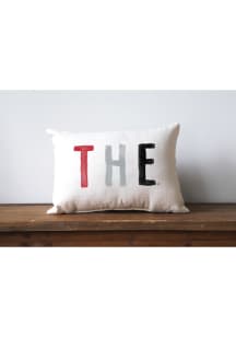 Ohio State Buckeyes Slogan Throw Pillow Throw Pillow - Red