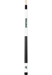 Michigan State Spartans White Laser Pool Cue