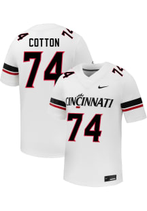 Joseph Cotton  Nike Cincinnati Bearcats White NIL Name And Number Football Jersey