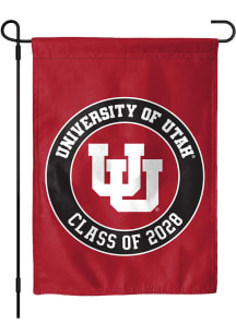 Utah Utes Class of 2028 Garden Flag - Red