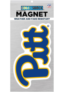 Pitt Panthers 6in Main Mark Magnet