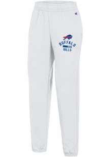 Champion Buffalo Bills Womens Powerblend White Sweatpants