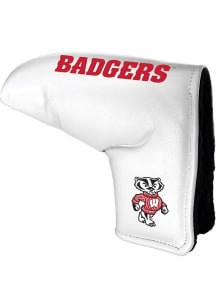 Wisconsin Badgers White Tour Blade Putter Cover