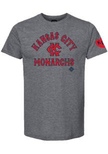 Summit Sportswear Kansas City Monarchs Graphite Arch Graphic Short Sleeve Fashion T Shirt