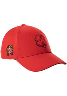 Black Clover Maryland Terrapins Mens Red Phenom Flex Hat