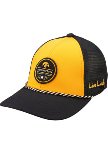 Black Clover Iowa Hawkeyes The Gamer Adjustable Hat - Gold