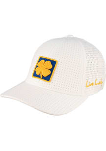 Black Clover Pitt Panthers Mens White The Laser Flex Hat