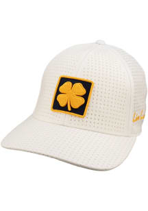 Black Clover West Virginia Mountaineers Mens White The Laser Flex Hat