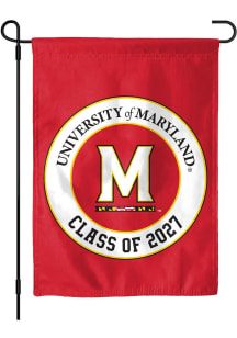 Maryland Terrapins Class of 2027 Garden Flag - Red