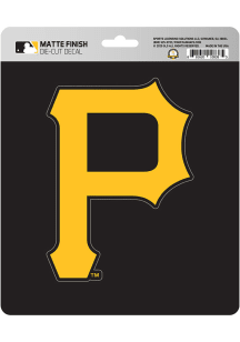 Pittsburgh Pirates Matte Auto Decal - Yellow