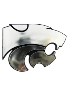 K-State Wildcats Molded Chrome Car Emblem - Purple