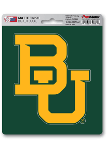 Baylor Bears Matte Auto Decal - Green