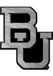 Baylor Bears Molded Chrome Car Emblem - Green