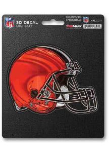 Cleveland Browns 3D Auto Decal - Brown