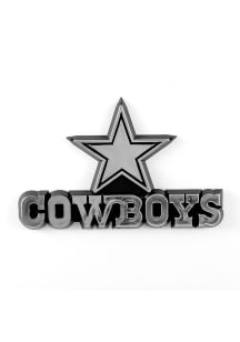 Dallas Cowboys Molded Chrome Car Emblem - Navy Blue