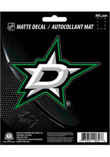 Dallas Stars Matte Auto Decal - Green