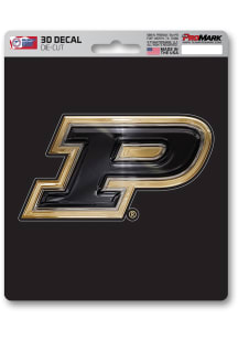 Purdue Boilermakers 3D Auto Decal - Gold