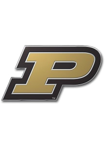Purdue Boilermakers Embossed Car Emblem - Gold