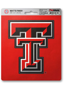 Texas Tech Red Raiders Matte Auto Decal - Red