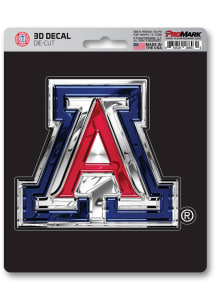 Arizona Wildcats 3D Auto Decal - Blue