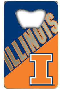 Illinois Fighting Illini Credit Card Bottle Opener