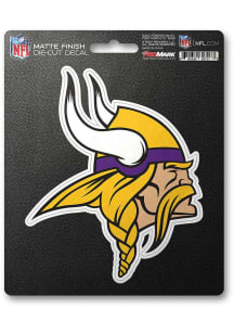 Minnesota Vikings Matte Auto Decal - Purple