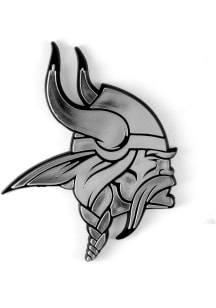 Minnesota Vikings Molded Car Emblem - Silver