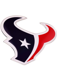 Houston Texans Embossed Car Emblem - Navy Blue