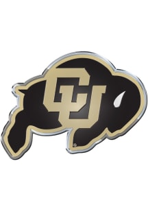 Colorado Buffaloes Embossed Car Emblem - Black