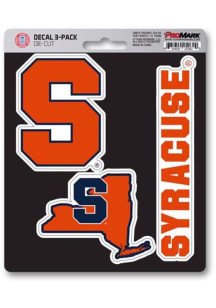 Syracuse Orange 3pk Auto Decal - Orange