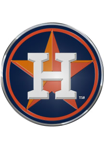 Houston Astros Embossed Car Emblem - Navy Blue