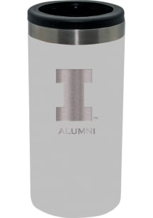 Illinois Fighting Illini Alumni 12oz Slim Stainless Steel Coolie