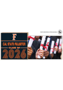 Cal State Fullerton Titans Class of 2026 Floating Picture Frame - Orange