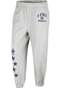 47 K-State Wildcats Womens Seeing Stars Ash Sweatpants
