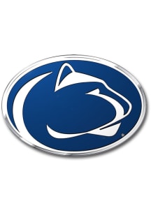 Penn State Nittany Lions Aluminum Color Car Emblem - Navy Blue