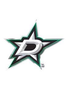 Dallas Stars Color Car Emblem - Green
