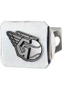Cleveland Guardians Chrome Car Accessory Hitch Cover