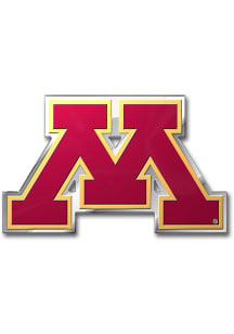 Minnesota Golden Gophers Embossed Car Emblem - Maroon