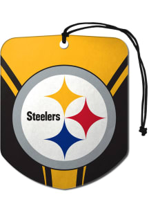 Pittsburgh Steelers 2pk Shield Auto Air Fresheners - Yellow