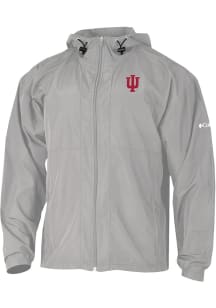 Columbia Indiana Hoosiers Mens Grey Prodigy Light Weight Jacket