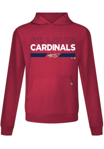 Levelwear St Louis Cardinals Mens Red Relay Not Hitter City Connect Hood