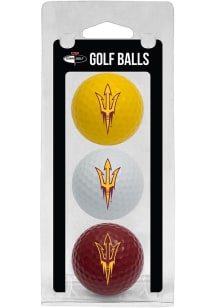 Arizona State Sun Devils 3 Pack Golf Balls