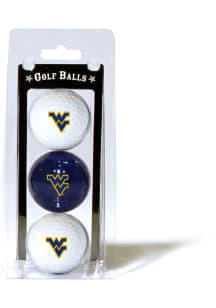 West Virginia Mountaineers 3 Pack Golf Balls