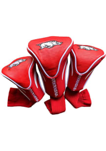 Arkansas Razorbacks 3 Pack Contour Golf Headcover