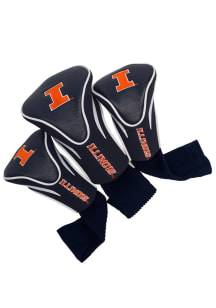 Illinois Fighting Illini 3 Pack Contour Golf Headcover